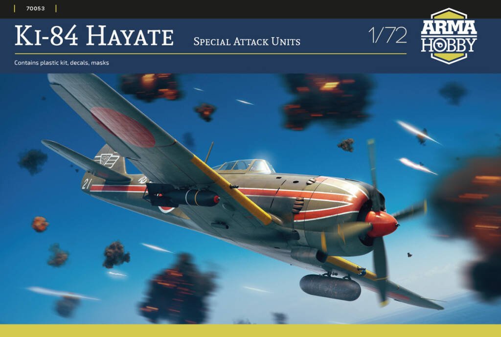 Arma Hobby 70053 Ki-84 Hayate Unités d'attaque spéciale 1/72