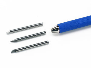 Porte-lame de gravure Tamiya 69939 bleu – immagine 2