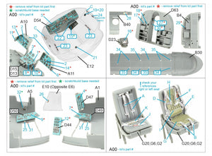 Intérieur imprimé en 3D et coloré sur papier décalcomanie Quinta Studio QD48380 Mi-8MT (AMK) 1/48  – Bild 2