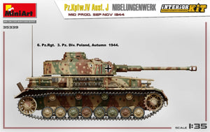 MiniArt 35339 Pz.Kpfw.IV Ausf. J Nibelungenwerk. MOYENNE PROD. SEP-NOV 1944 KIT INTÉRIEUR 1/35 – image 5