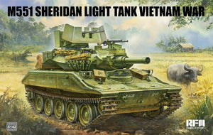 Rye Field Maquette 5142 M551 Char léger Sheridan Guerre du Vietnam 1/35