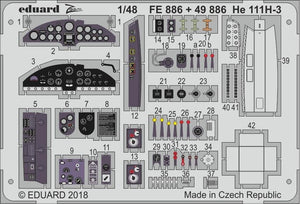 Eduard 49886 He 111H-3 intérieur du nez ICM 1/48 – image 2