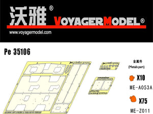Modèle Voyager PE35106 Pz.kPfw. IV ausf D AD Armure 1/35
