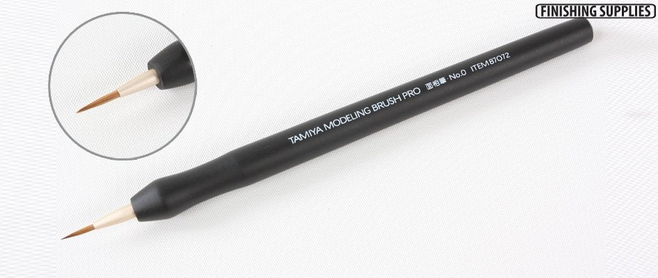Pinceau de modélisme Tamiya 87072 PRO Pointu 0