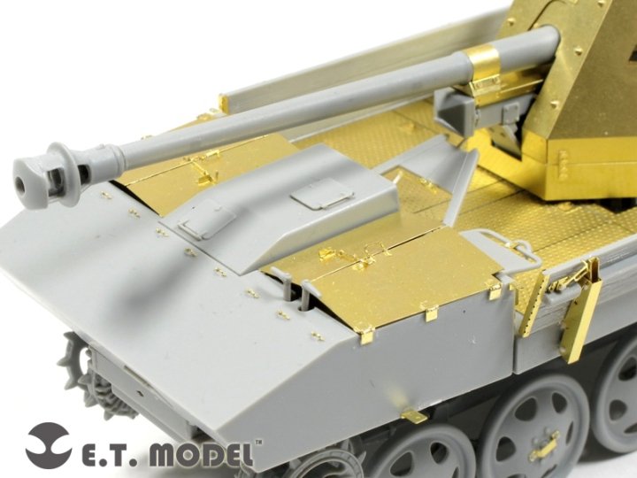 ET Modèle E35-070 Seconde Guerre mondiale allemand 7,5 cm Pak 40/4 auf RSO (Pour DRAGON 6640) (1/35) – immagine 5
