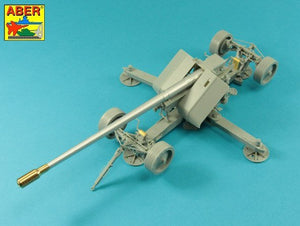 Canon Aber 35L-264 avec frein de bouche pour canon antichar allemand Krupp 12,8 cm PAK 44 (Grande Muraille) à l&amp;#39;échelle 1/35 – immagine 6