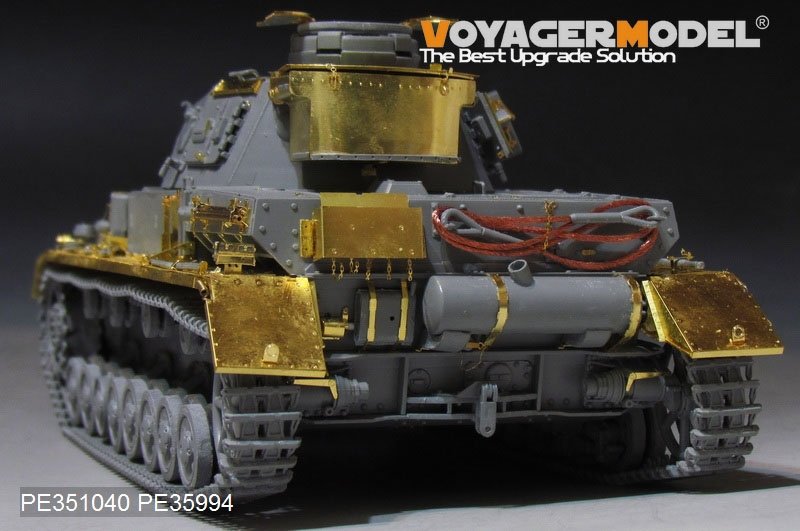 Maquette Voyager PE351040A Char allemand Pz.Kpfw.IV Ausf.F1 Basic (version A sans munitions incluses) (pour Border BT-003) 1/35 – Bild 2