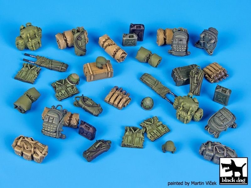 Ensemble d&amp;#39;accessoires pour équipement moderne israélien Black Dog T35084, échelle 1/35 – image 5