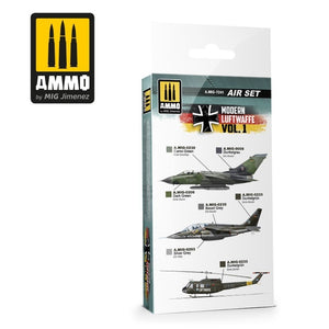 Munitions du Mig Jimenez 7241 Modern Luftwaffe Vol. 1 ensemble 6x17ml – image 2