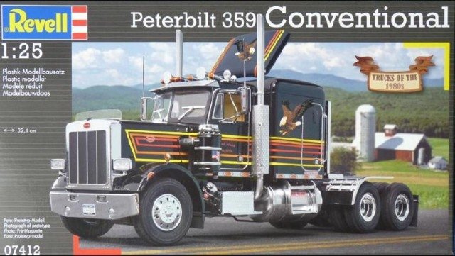 Revell 07412 Peterbilt 359 1/25