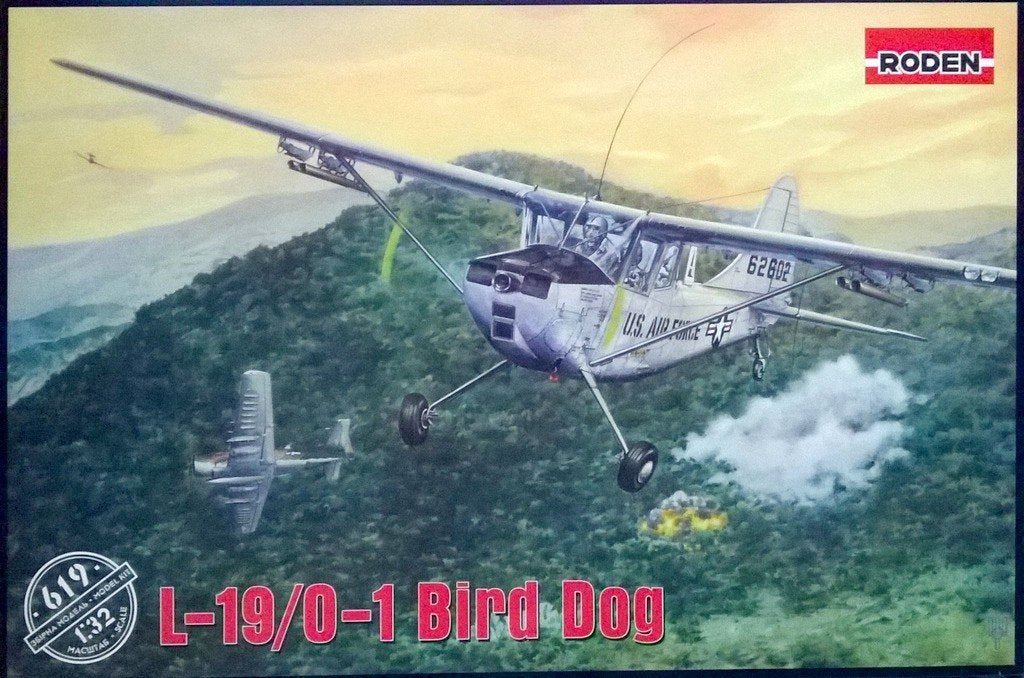Roden 619 Cessna L-19/O-1 Bird Dog 1/32 