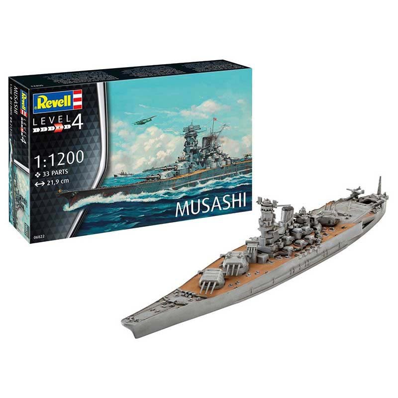 Revell 06822 Musashi 1/1200  – immagine 2