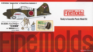 FineMolds 48994 B-339 Buffalo « Armée japonaise » avec personnel au sol et équipement 1/48