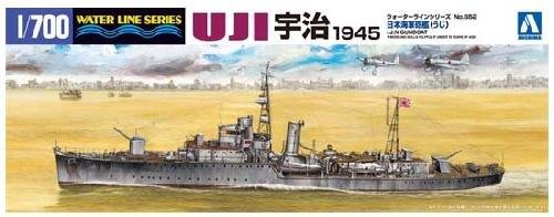 Aoshima 00369 IJN Canonnière Uji 1/700