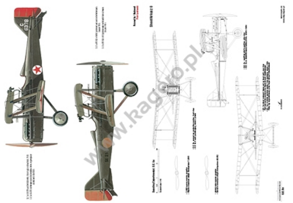 Kagero 7089, avion de chasse britannique SE 5a EN/PL – image 2