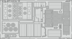 Eduard 481129 SM.79 soute à bombes EDUARD 1/48