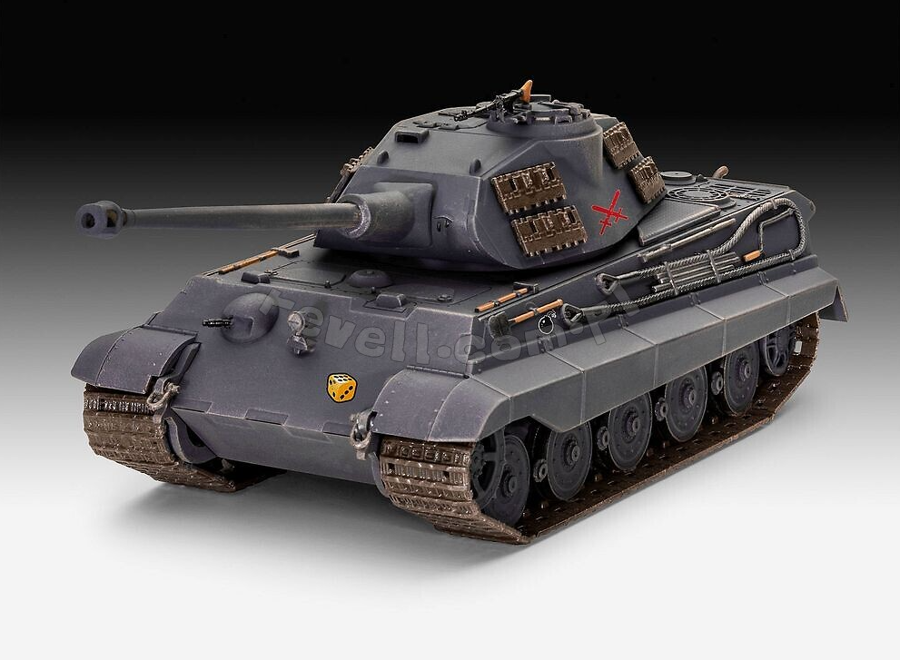 Revell 03503 Tigre II Ausf. B Königstiger World of Tanks 1/72 – immagine 3