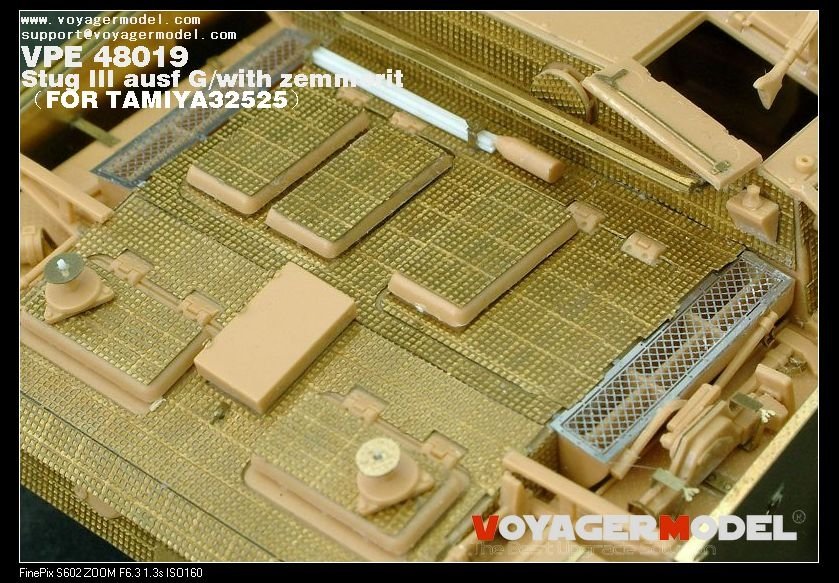 Voyager Model VPE48019 Stug III ausf G/avec zemmerit 1/48 – Bild 4