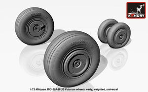 Armory Models AW72037 Roues lestées Fulcrum pour Mikoyan MiG-29A/B/UB, échelle 1/72 (début de la série)  – immagine 3