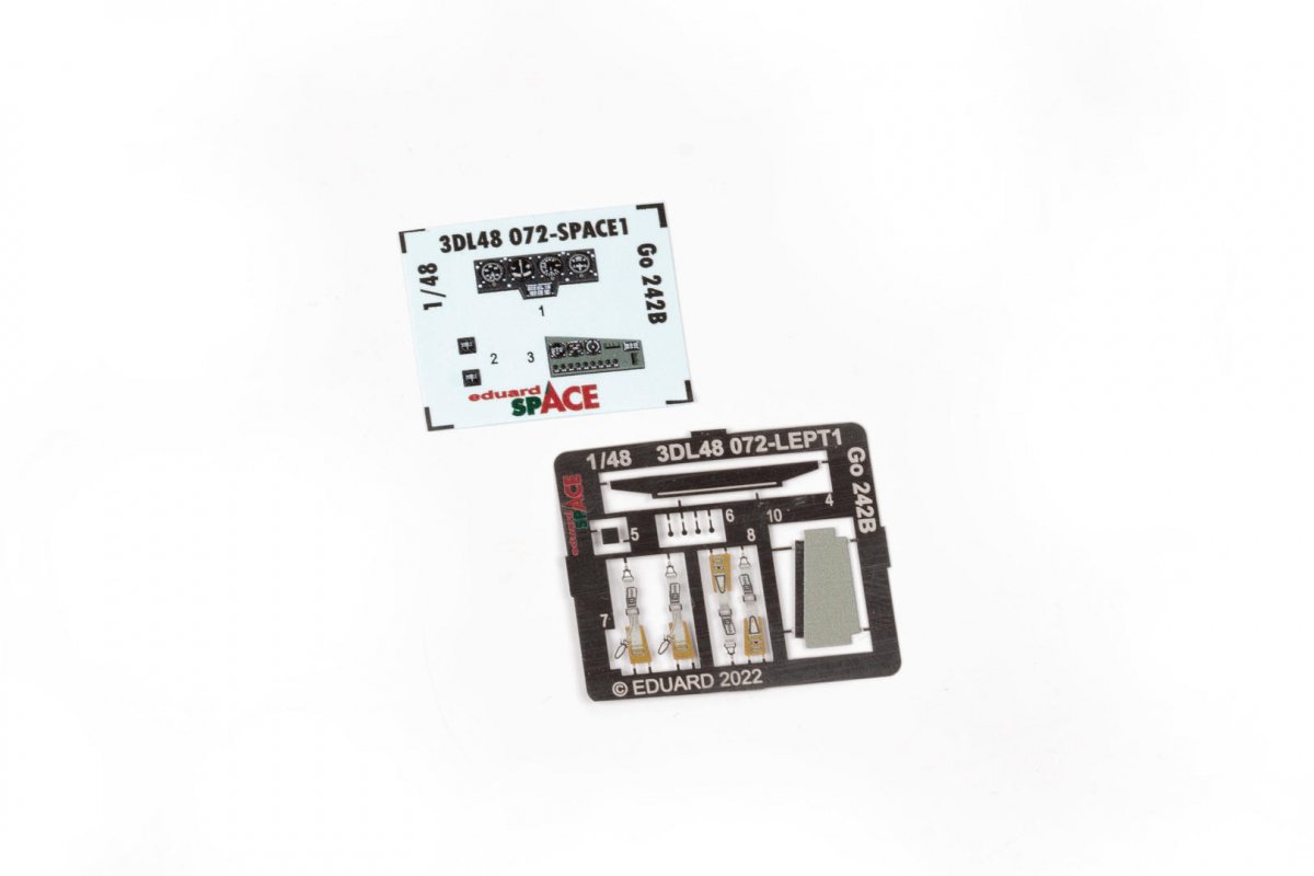 Eduard 3DL48072 Go 242B SPACE ICM 1/48 