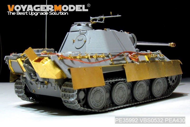 Maquette Voyager PE35992 Panther G allemand de la Seconde Guerre mondiale, version intermédiaire, pour TAKOM 2120 au 1/35 – Bild 5