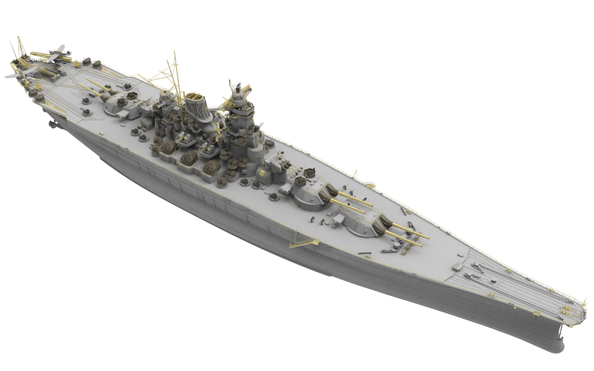 Very Fire BELBV350908DX IJN Kii Super Yamato Deluxe Kit - Limited Edition 1/350
