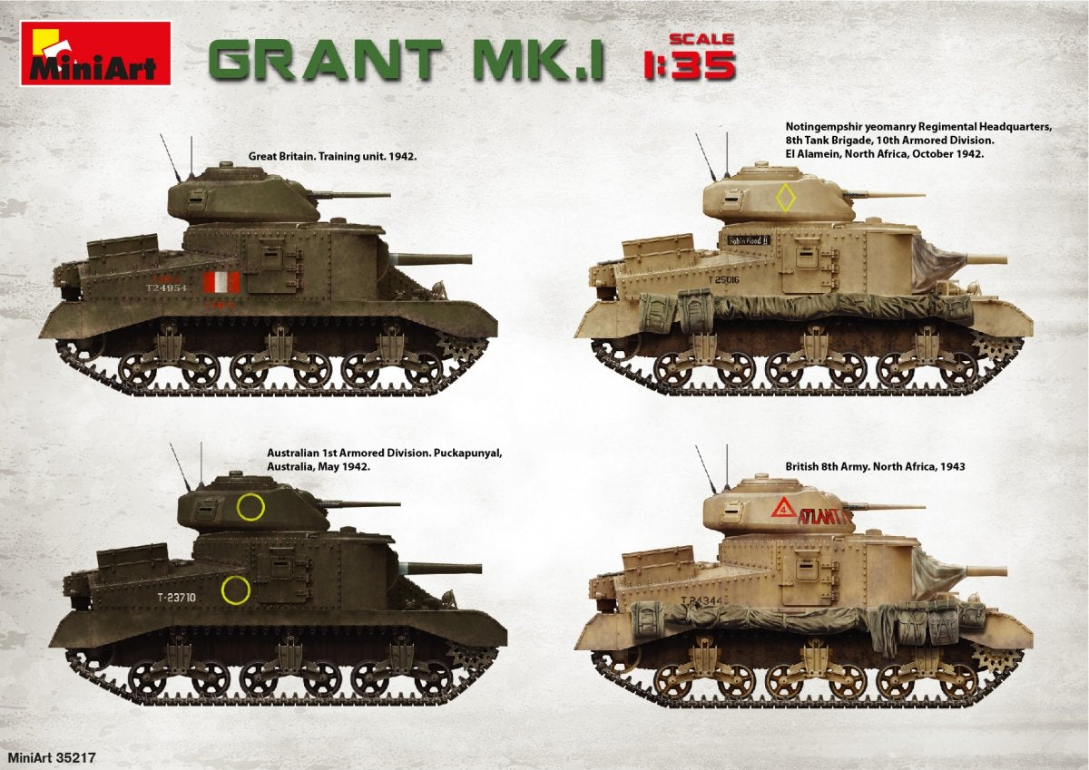 MiniArt 35217 Grant Mk.I avec intérieur 1/35 – image 22