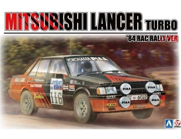Beemax 24022 Mitsubishi Lancer Turbo &amp;#39;84 RAC RALLY VER 1/24