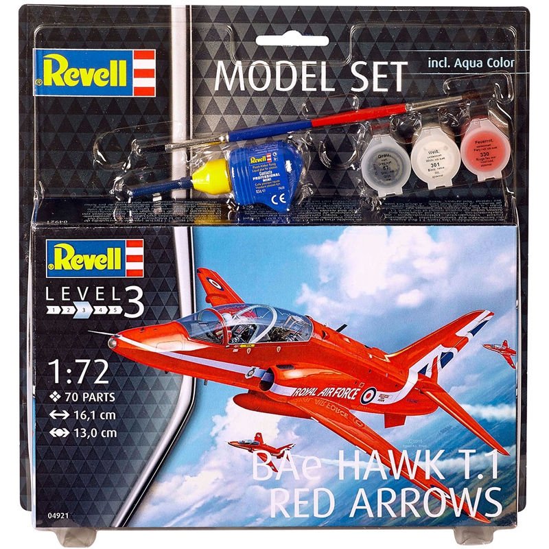 Revell 64921 BAe Hawk T.1 Red Arrows Maquette (1/72)