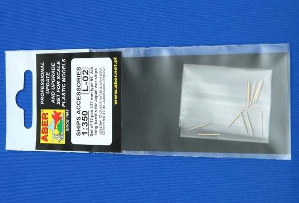Aber 350L-02 Ensemble de 12 canons longs de 127 mm type 89 A/A pour navires japonais (1/350)  – Bild 4