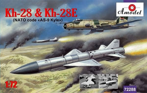 Maquette A-Model 72288 Kh-28 et Kh-28E au 1/72