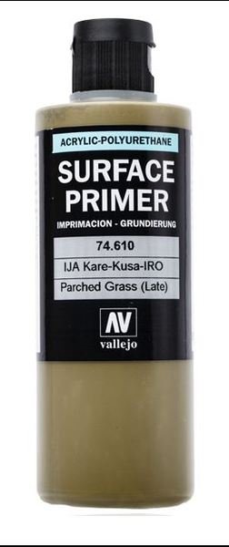 Apprêt de surface Vallejo 74610, teinte Herbe desséchée, 200 ml