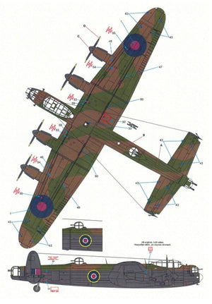 Techmod 48824 Avro Lancaster B Mk I 1/48 – immagine 4