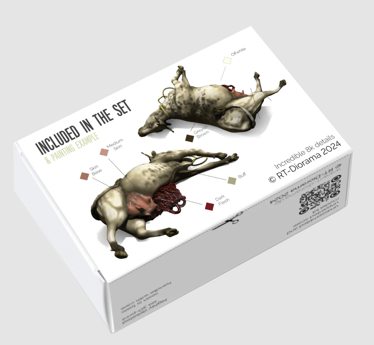 RT-Diorama 35469 Cow Carcass (no.2) 1/35