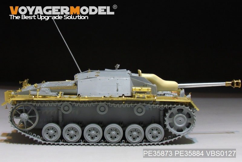 Voyager Model PE35873 WWII German StuG.III Ausf.C/D Basic for DRAGON 1/35 – zdjęcie 6