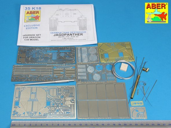 Aber 35K18 Sd,Kfz. 173 Jagdpanther - version tardive/finale (1/35) – Bild 2