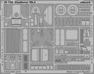 Eduard 49756 Gladiator Mk. I 1/48 MERIT – zdjęcie 2