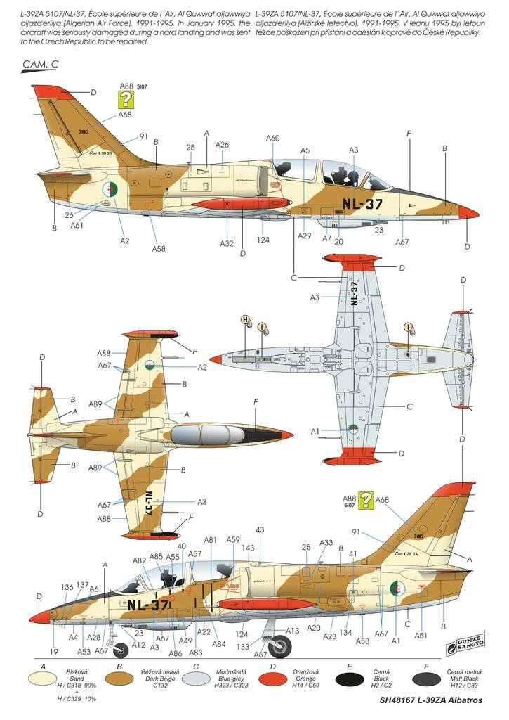 Special Hobby 48167 L-39ZA/ ZA ART Albatros 1/48 – immagine 5