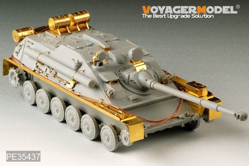 Maquette Voyager PE35437, canon automoteur aéroporté russe ASU-85 Mod.1956 de la Seconde Guerre mondiale pour TRUMPETER 01588, échelle 1/35 – Bild 2