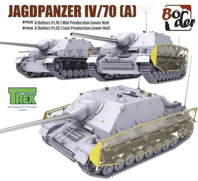 Maquette Border BT-026 Maquette Border Jagdpanzer IV 70 (A) 1/35  – image 2