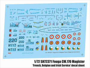 Special Hobby 72371 Fouga CM.170 Magister « Service français, belge et irlandais » 1/72 – imagen 2