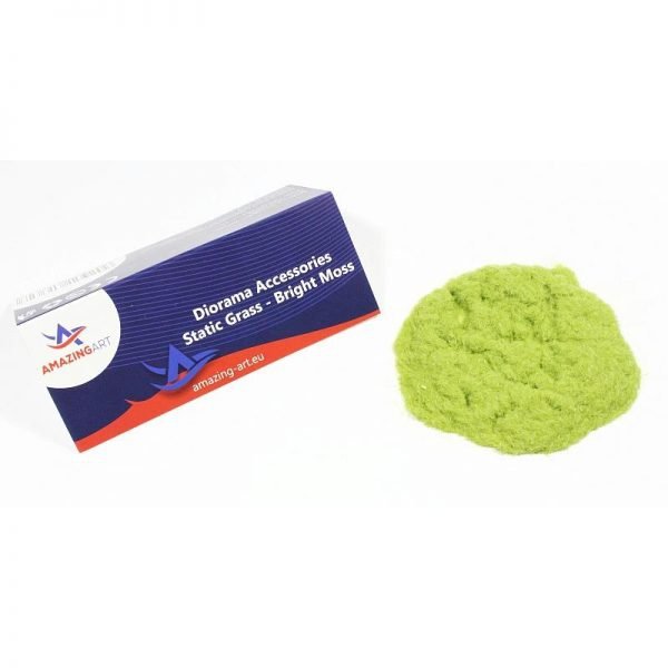Amazing Art 13623 Herbe statique 2 mm - Mousse claire