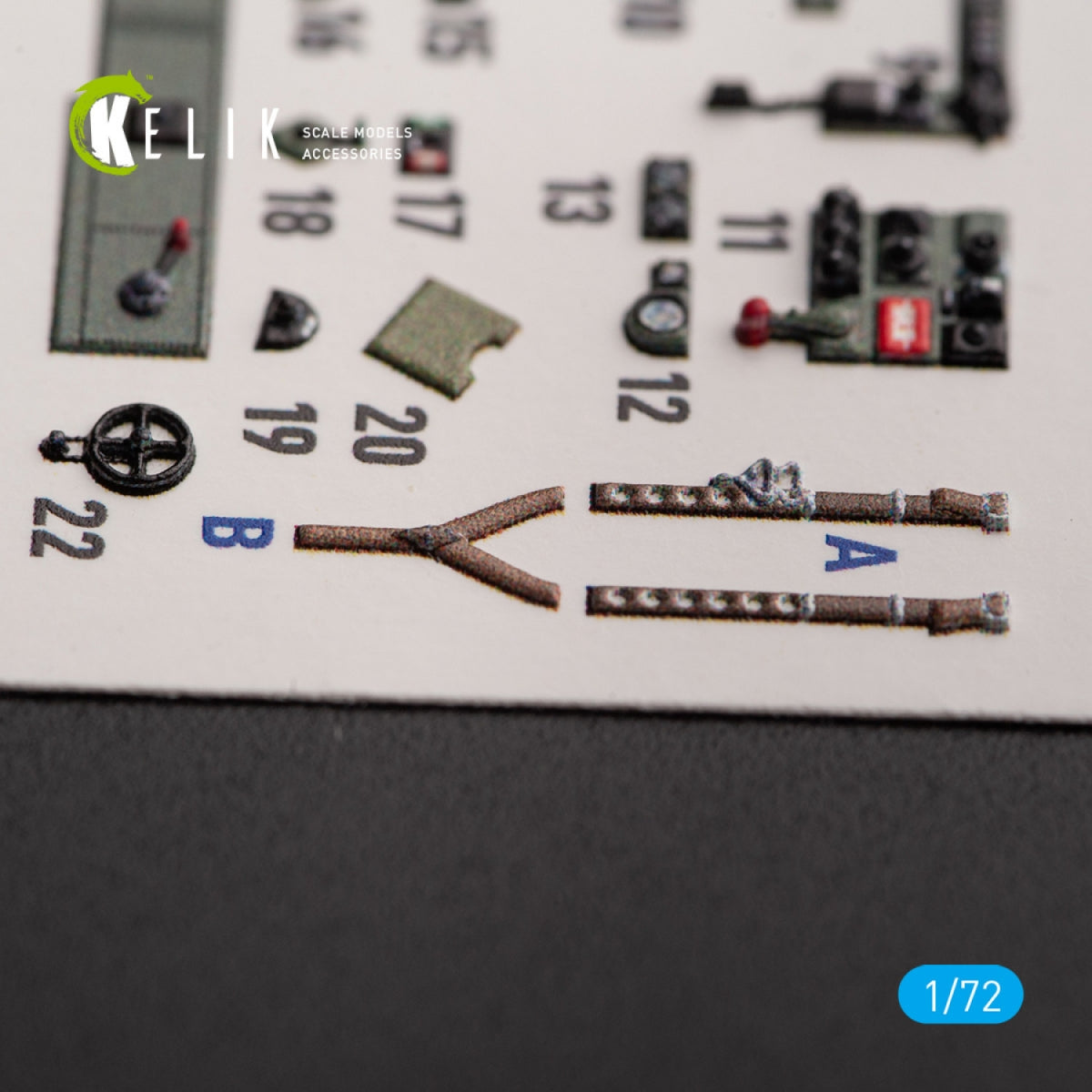 KELIK K72151 Bristol Beaufort Mk.1 - décalcomanies 3D intérieures pour maquette Airfix au 1/72 – Bild 5