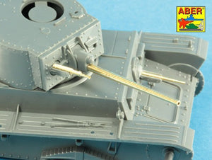 Canon de char allemand Aber 48L-31 de 3,7 cm KwK A 7 L/42 pour Pz.Kpfw. 38(t) (1/48) – immagine 3