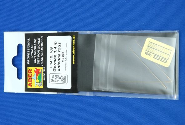 Antennes allemandes Aber R-27 de 1,4 m (lot de 3 pièces) (1/35) – image 5