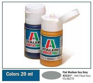 Italeri 4313AP FLAT MEDIUM SEA GRAY 20ml