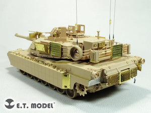 Maquette ET E35-284 USMC M1A1 AIM MBT/USARMY M1A1 Tusk MBT (pour Meng TS-032) 1/35