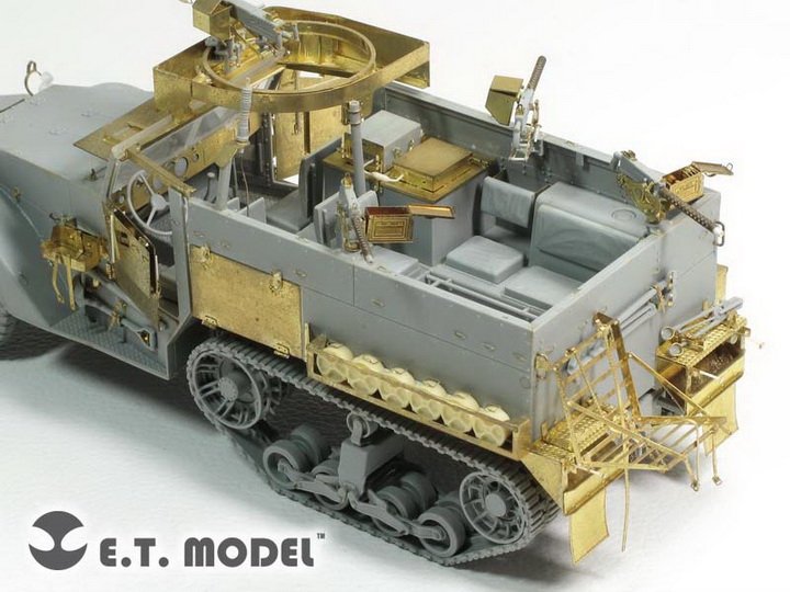E.T. Model E35-144 WWII U.S. M2A1 Half-Track (For DRAGON 6329) 1/35 – zdjęcie 6