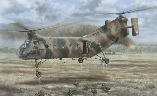 Special Hobby 48062 H-21C Shawnee Flying Banana au-dessus du Vietnam (1/48)