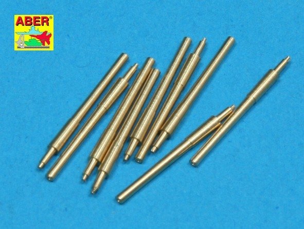 Aber 1/700L-18 Ensemble de 9 canons de 406 mm pour navires : Nelson, Rodney 1/700